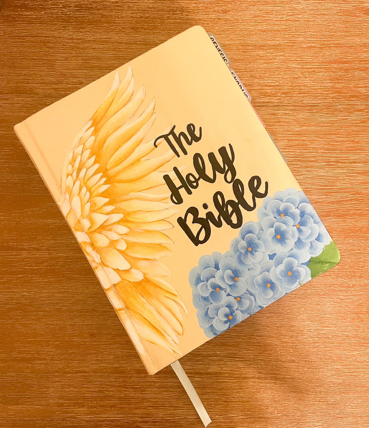 Hand-painted Bible