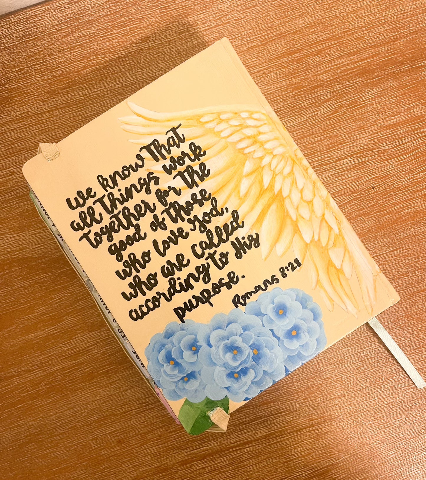Hand-painted Bible