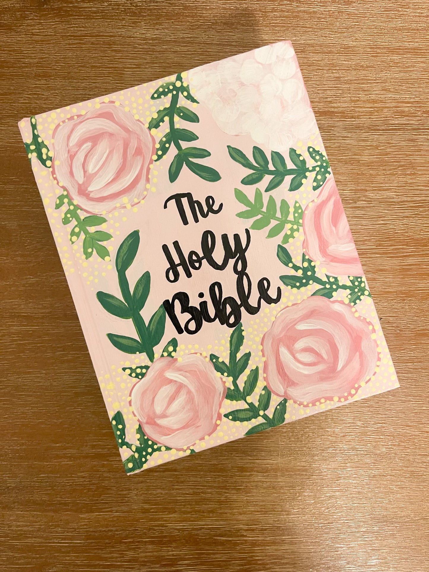 Hand-painted Bible
