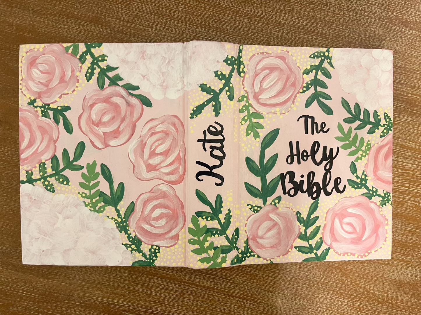 Hand-painted Bible
