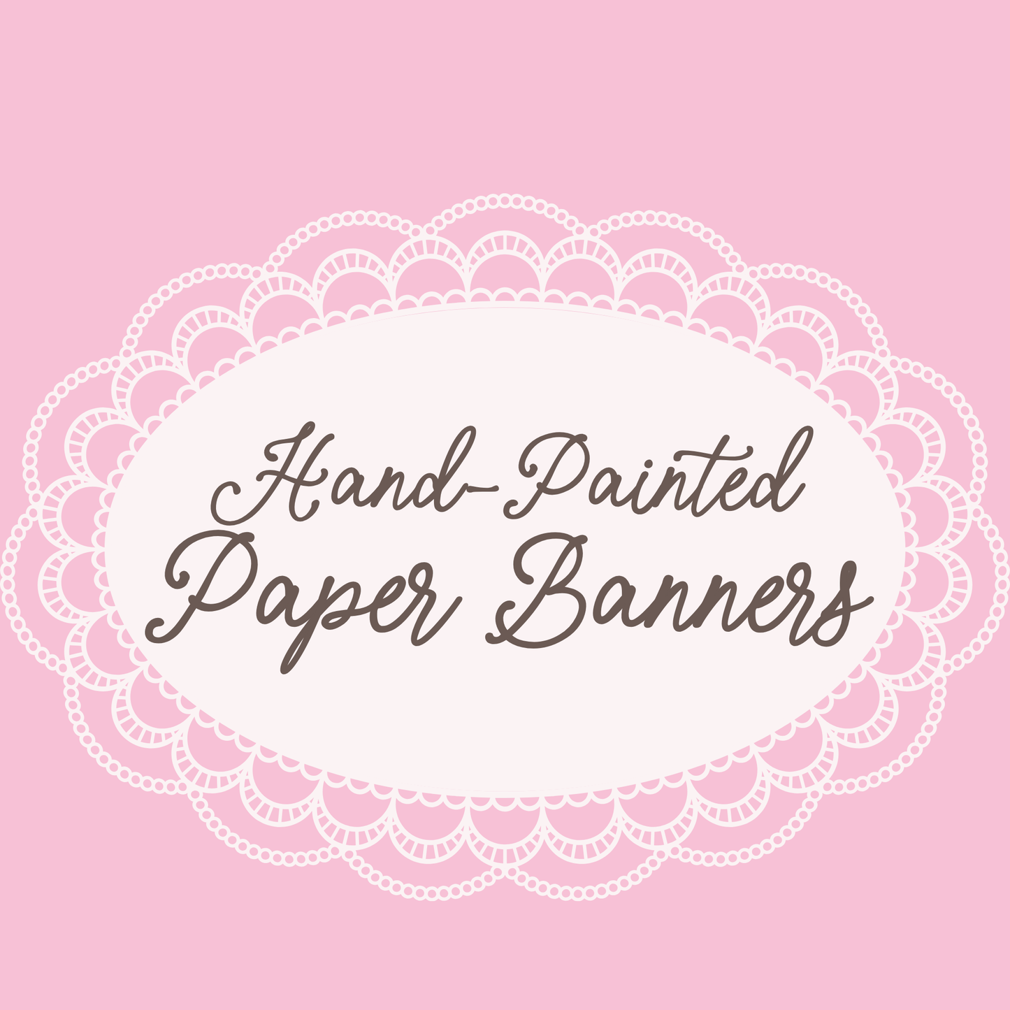 Hand-Painted Paper Banners