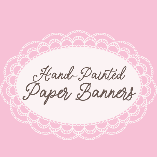 Hand-Painted Paper Banners