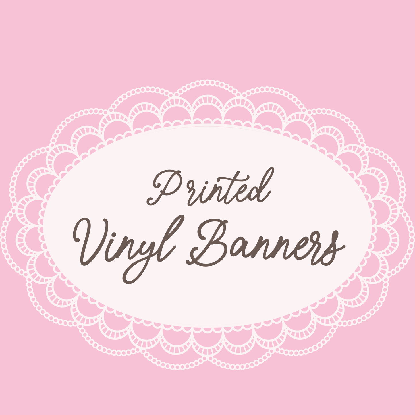 Printed Vinyl Banner