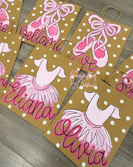 Custom Hand-Painted Gift Bags