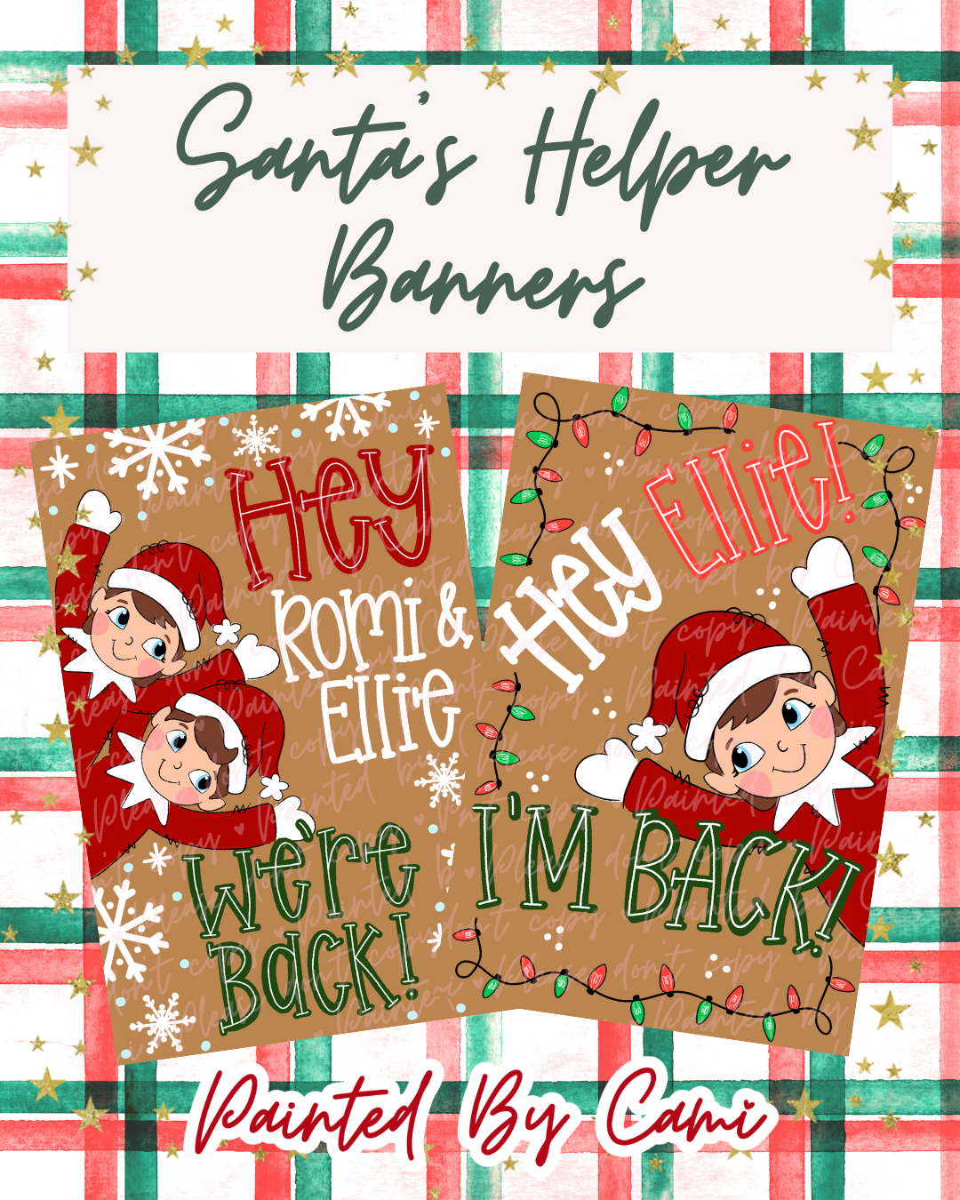 Santa’s Helper Banner