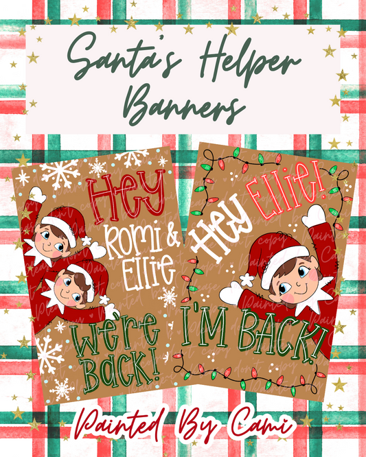 Santa’s Helper Banner